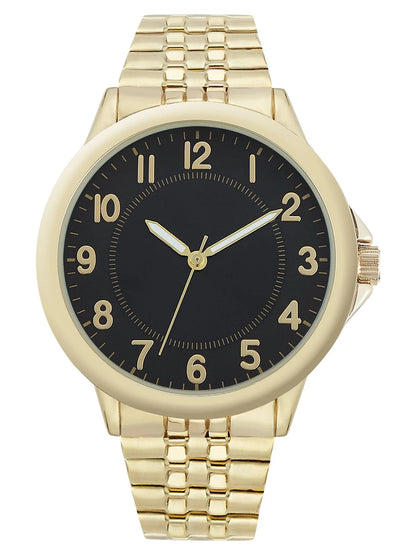 Men'S Gold-Tone Expansion Watch