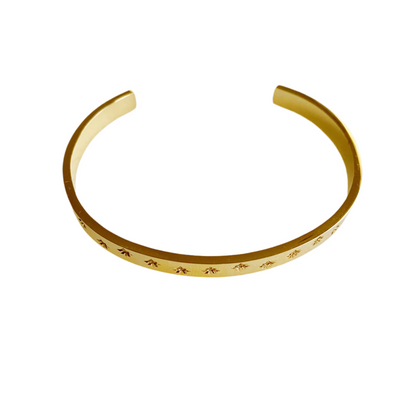 Open Golden Bracelet - women