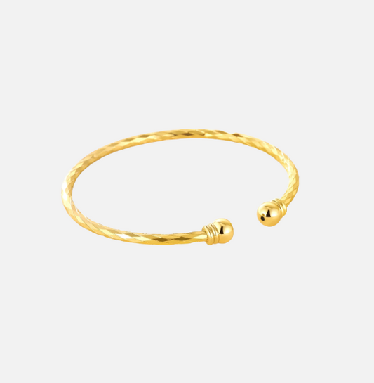 Twisted Gold Bracelet - Women