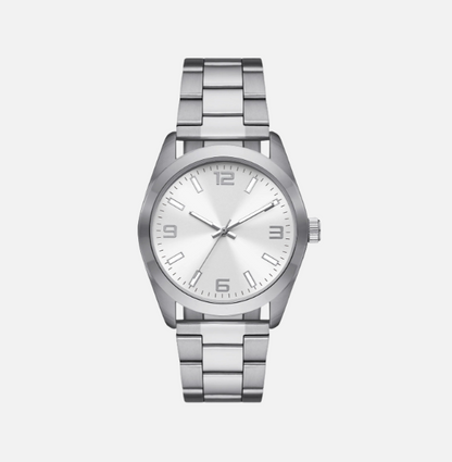 Silver Tone Watch - Men