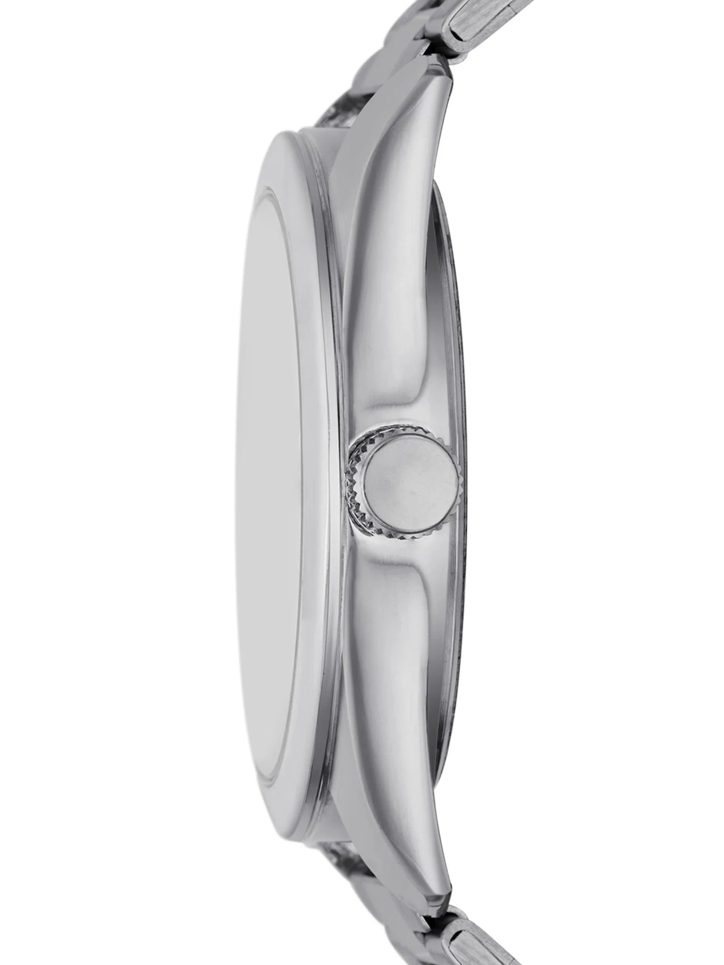 Men'S Watch: Silver Tone Case, Silver Dial, Silver Tone 3 Link Bracelet (FMDOGE045)