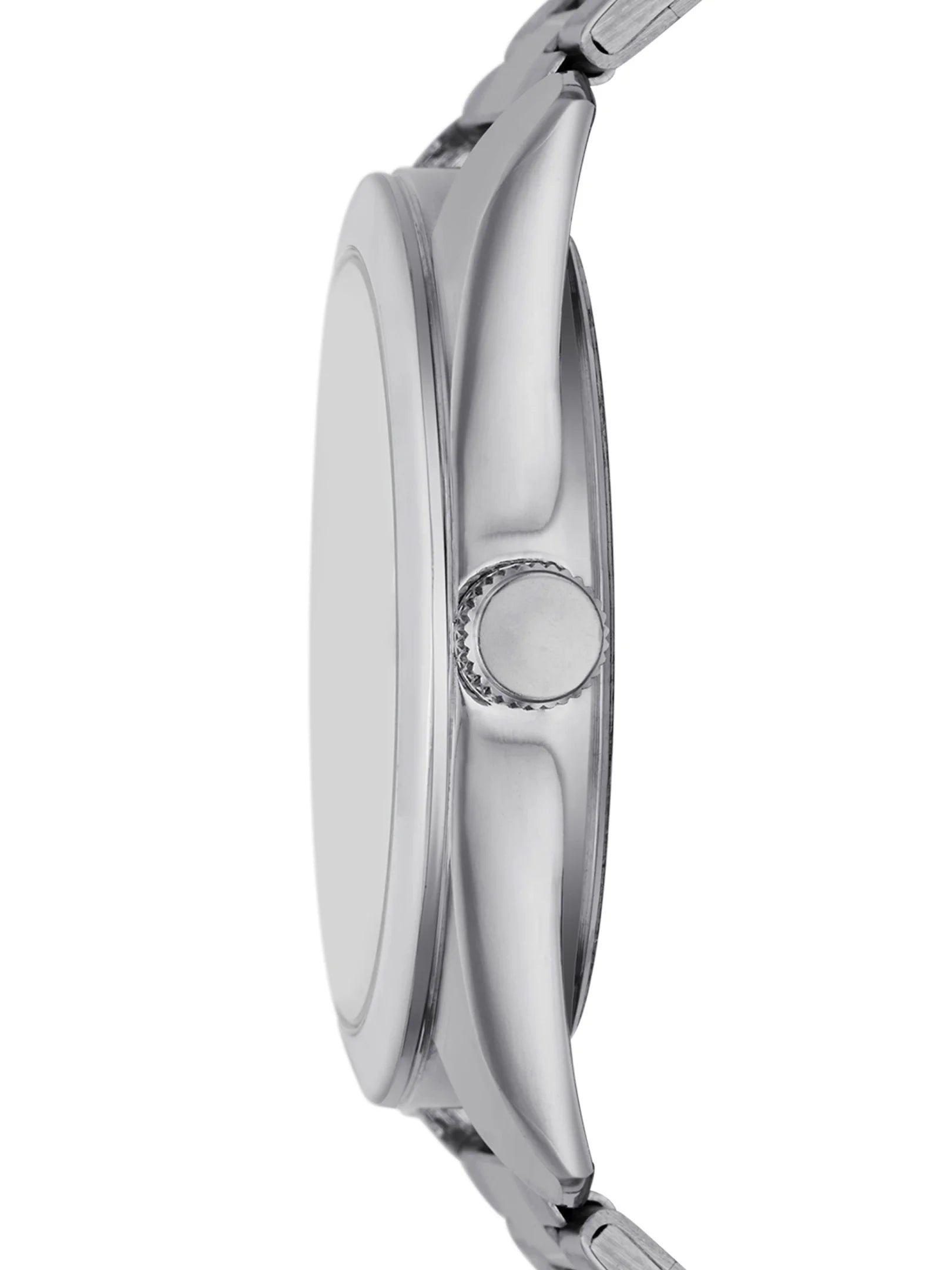 Men'S Watch: Silver Tone Case, Silver Dial, Silver Tone 3 Link Bracelet (FMDOGE045)